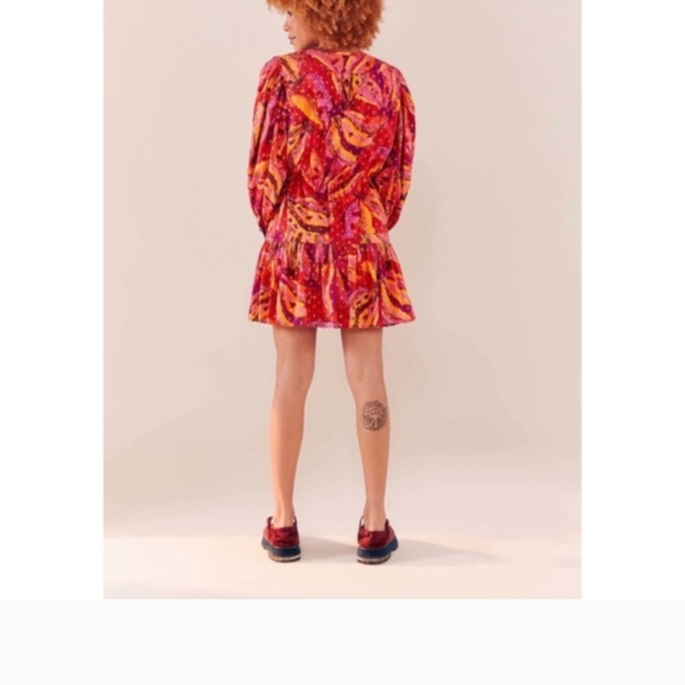 FARM Rio Multicolor Long Sleeve Dress - Picture 5 of 14